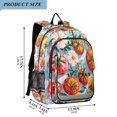 thumbnail image 2 of FORMRS School Backpack 17" Student Travel Bag with Laptop Compartment, Watercolor Tomatoes, 2 of 7