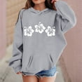 thumbnail image 2 of Girl's Hoodie Long Sleeve Soft Sweatshirt Graphic Hoody Kids Cute Pullovers Top Clothes for Girls Hoodies for Teen Boys 16-18 Jacket without Hoodie Snipes Pullover Hoodie Boys Clothes Size 12-14 Youth, 2 of 5