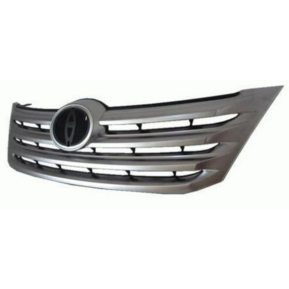New Aftermarket Premium Fit Satin-Chrome Front Grille 5310107060 fits 2011-2012 Toyota Avalon