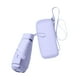 thumbnail image 5 of plegable compacto, resistente y moderno con correa para el hombro, ideal para viajes, senderismo, camping, playa y otras actividades al aire violeta, 5 of 10