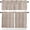 Light Beige Light Brown, variant on Rustic Printed Boho Kitchen Curtains and Valances Set, Rod Pocket Curtains Tier Farmhouse Window Curtains 36 Inch Length, Vintage Mandala Tribal Geometric 3 Piece Kitchen Curtains Set