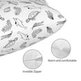 thumbnail image 5 of Salouo Sea Turtle Pattern Pillow Cases,1PC Pillow Covers with Envelope Closure Decorative Pillow Case for Bed Couch,Pillows Not Included-14"x20", 5 of 6