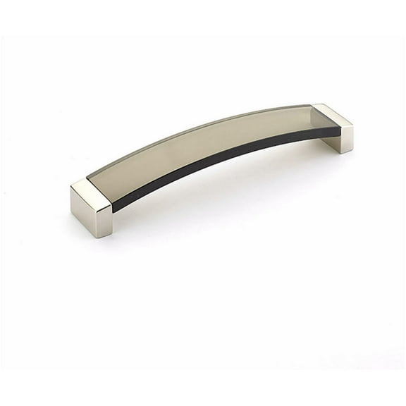 Schaub And Company 322-Sm Positano 8-13/16" Center To Center Smoke Acrylic Arch Luxury