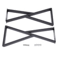 thumbnail image 5 of X-Shape 32" Metal Coffee Table Legs Set of 2 Steel Bench Desk DIY Furniture Legs, 5 of 9