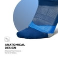 thumbnail image 5 of Feetures Elite Light Cushion No Show Tab Ankle Socks - Sport Sock with Targeted Compression - Navy Mist, L (1 Pair), 5 of 7