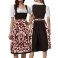thumbnail image 1 of DuoJiaJ German Oktoberfest Women's Laced Half Apron Bavarian Traditional Cosplay Performance For Party Dress Up, 1 of 5
