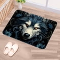 thumbnail image 5 of Wolf Polyester Non-Slip Machine Washable Door Rug Game Mat Kitchen Rug Office Rugs, 5 of 6