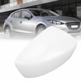 thumbnail image 1 of High Strength White Side Mirror Cap Cover for 3 Axela M3 2014-2016, 1 of 7