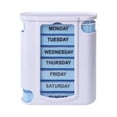 thumbnail image 1 of Étui à Pilules Boîte de Rangement pour Médicaments avec Multiples Compartiments Sans BPA Imperméable Anti-Humidité Boîte Organisatrice Hebdomadaire pour Pilules, 1 of 8