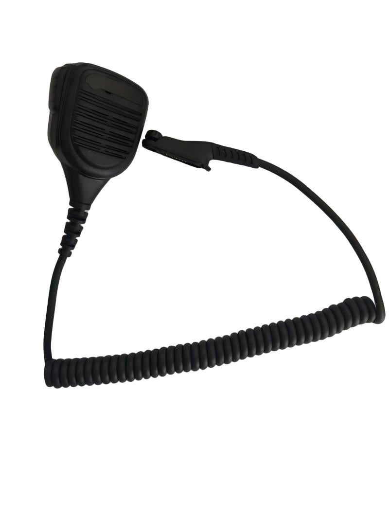 Motorola PMMN4066 PMMN4066A Remote Speaker Microphone for Motorola R7 Walkie Talkie With Emergency Button and Headphone Jack