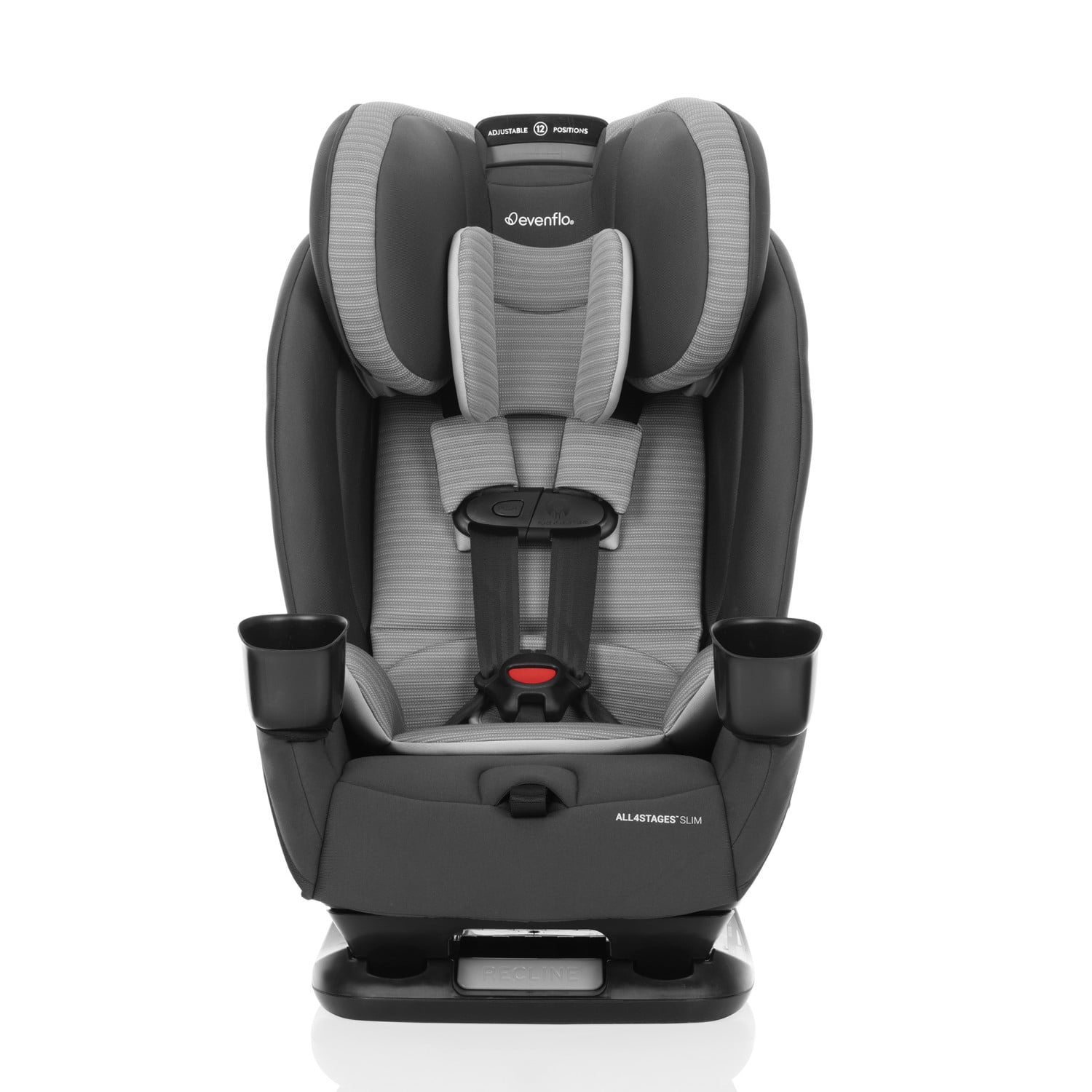 All4Stages Slim 4-in-1 Convertible Car Seat (Baldwin Gray)