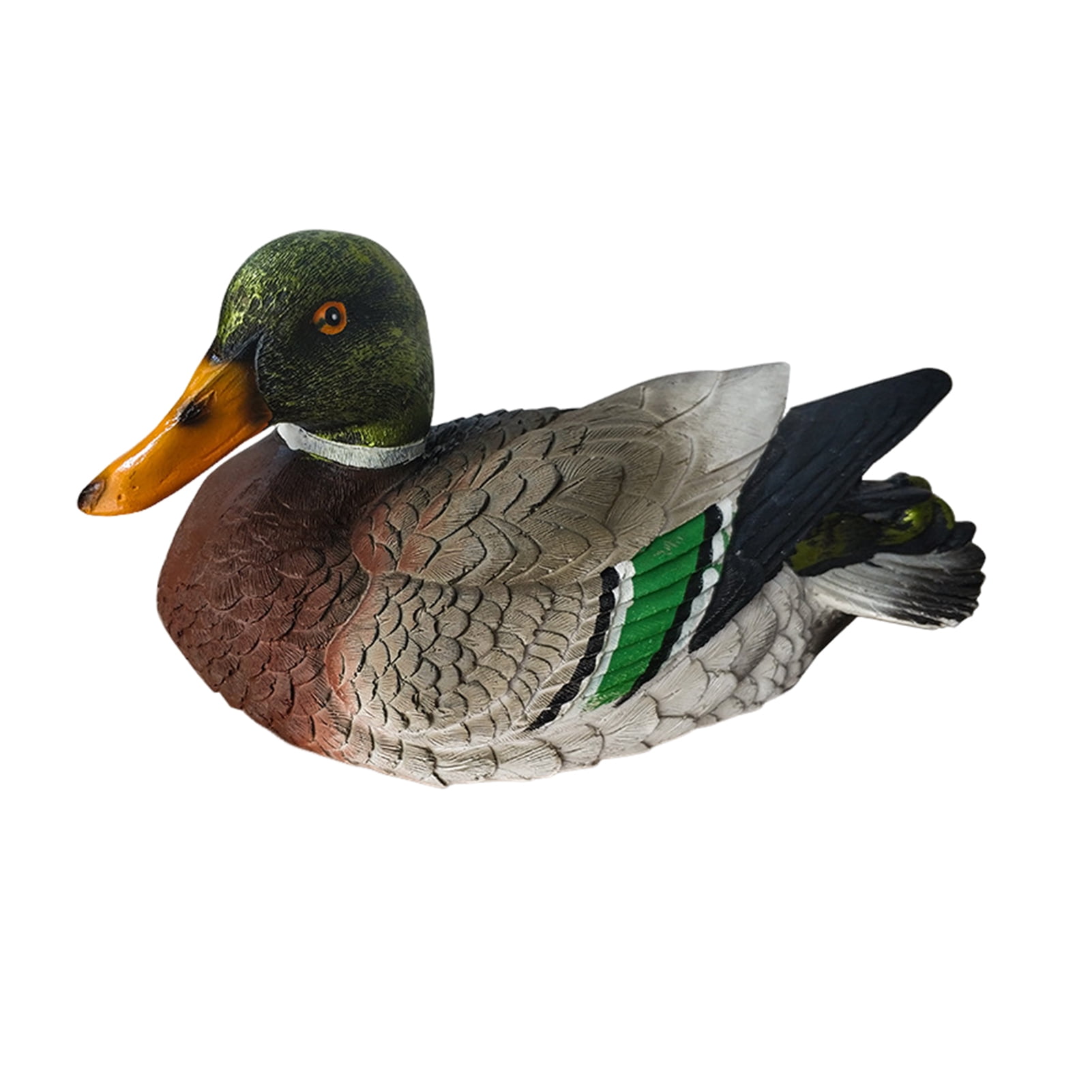 Floating Duck Sculpture Resin Duck Statue Garden Pond Pool Decor Floating Duck Outdoor Ornament Gift for Nature Lovers
