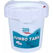 Pool Mate Jumbo 3" Chlorine Tablets for Swimming Pools