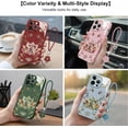 thumbnail image 6 of Lotus Lanyard Hard Case for iPhone, All-Inclusive Lens Design Phone Cover, Lotus Phone Case for iPhone 13/14/15/16/17 Pro Max (for 17Pro,Green), 6 of 7
