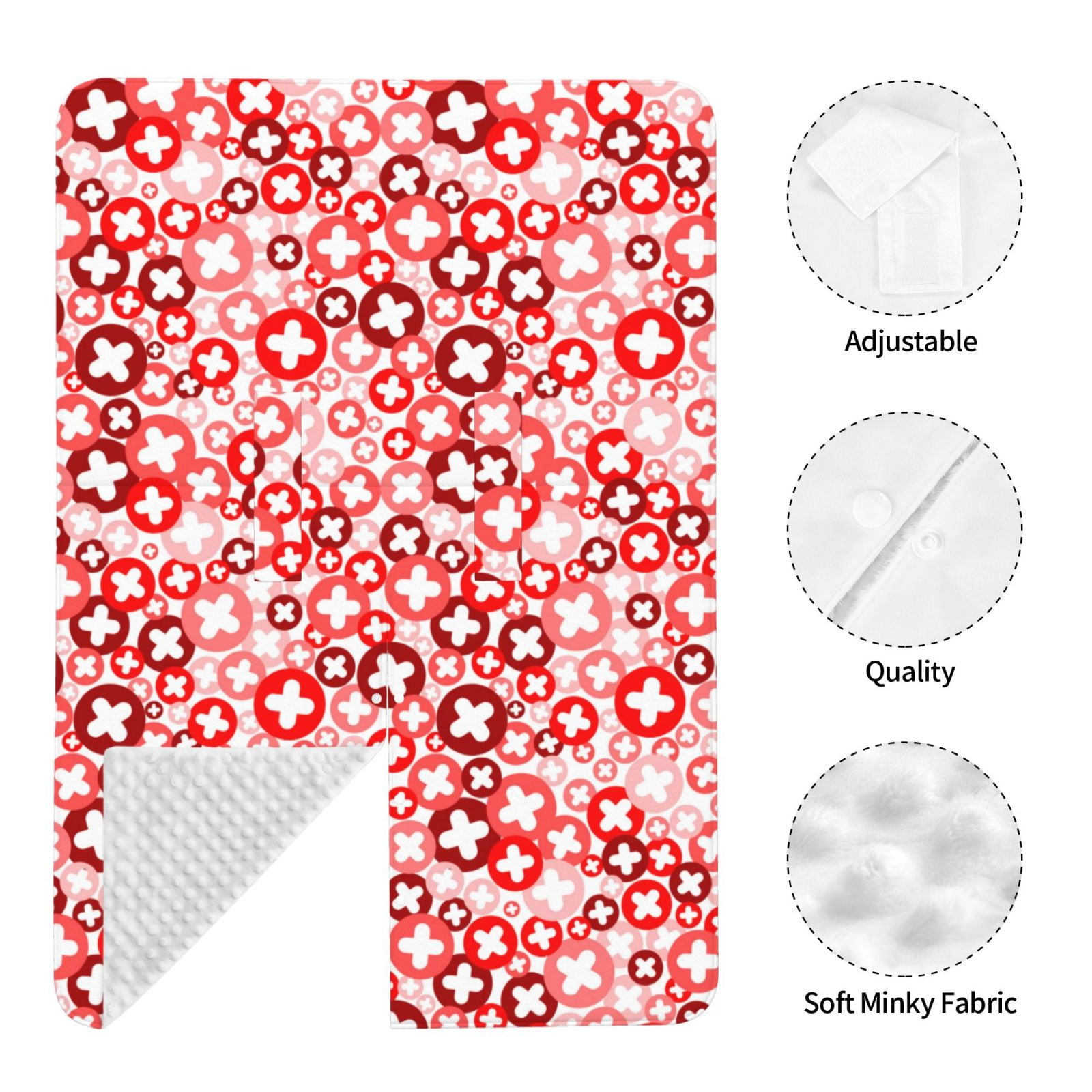 Naloa Plus Cross Baby Car Seat Cover, Breathable Baby Carrier Cover, Multiuse Baby Carrier Cover & Nursing Breastfeeding Cover