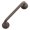 Bronze Tones, variant on Savoy Cabinet Pull Handle - Size: 3", Finish: Chrome