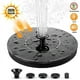 thumbnail image 2 of Bomba de fuente solar, Kit de panel solar de jardín redondo Bomba de agua para estanques, fuentes, baños para pájaros, decoración de jardín, circulación de agua, no requiere electricidad, 2 of 5