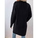 thumbnail image 4 of Suéter Cárdigan de Larga para Mujer, Otoño e Invierno, Tejido de Punto , con Botones Delanteros, Abrigo Negro M, 4 of 7