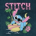 thumbnail image 2 of Disney Men's Stitch The Movie Aloha Stitch Acid-Washed Graphic Print Adult T-Shirt, 2 of 4