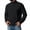 Dark Gray, variant on Big and Tall Shirts for Men Long Sleeve Casual Undershirts Loose Stand Collar Pullover T Shirt for Fall(White,Medium)