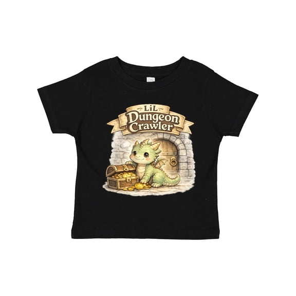 Inktastic Lil Dungeon Dragon Boys or Girls Toddler T-Shirt