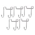 thumbnail image 5 of Raindrops 5Pcs Stainless Steel Wall Hangers for Space Saving in Kitchen and Bedroom, 5 of 7