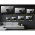 thumbnail image 7 of Black and White Highland Cow Canvas Wall Art - High-Quality Rustic Print - Handcrafted Farmhouse Decor - Modern Wall Art - Gift for Home or Office, 7 of 7
