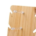 thumbnail image 3 of Wooden Glasses Frame Stand, Transparent Countertops Tier Riser, Craft Displays Multi-Tier Eyeglasses Organizer, Sunglasses, 3 of 4