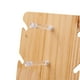 thumbnail image 3 of Soporte de marco de anteojos de madera Soporte de exhibición de mesa de venta al por menor transparente Estante de exhibición de escalones de escalera dos pares DYNWAVEMX Soporte de exhibición vertical, 3 of 4