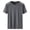 Grey, variant on COMVALUE Summer Ice Silk Shirts for Men Women Short Sleeve Crew Neck Tee Tops Outdoor Sport Lightweight Breathable Summer Shirts (Grey, 4XL)