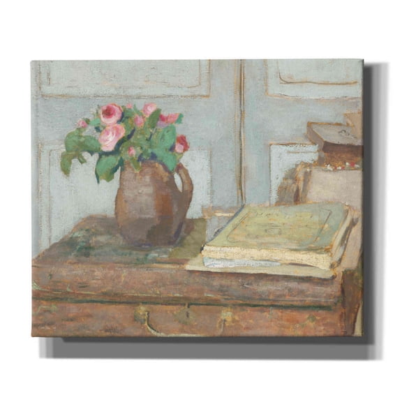 Epic Graffiti'Artist Pain Box With Flowers' by Stellar Design Studio, Giclee Canvas Wall Art, 24"x20"