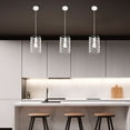 thumbnail image 2 of Chords Attic 1-Light Kitchen Island Pendant Lights Adjustable Ceiling Hanging Light Fixtures with Metal Accents, 2 of 8