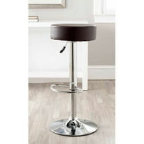 SAFAVIEH Jude Contemporary Swivel Bar Stool, Brown