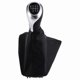 thumbnail image 1 of 6-Speed Manual Gear Shift Knob with Leather Boot for 2011-2016 RHD Vehicles, 1 of 5