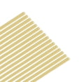 thumbnail image 1 of 16-Pack Brass Rod, 1mmx200mm H65 Solid Round Rods for Knife Handle Pins Material Making Supplies/Shaft Crafts/Model DIY, Lathe Rivet Dowel Stock Tube, 1 of 5