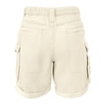 thumbnail image 6 of Summer Womens Shorts Fashion Shorts For Women Jean Casual High Waisted Straight Leg Baggy Denim Loose Fit Short Jeans Pants For Women, 6 of 7