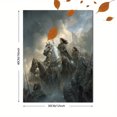 thumbnail image 3 of Fantasy Warrior Women Riding Horses Canvas Print Wall Art for Living Room Bedroom Dining Room Office Hotel Home Decor, 3 of 8