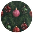thumbnail image 3 of Christmas Balls Colorful Round Carpet Circle Rug Outdoor Patio Area Rug Washable Large Area Rugs Hallway Room Decor Fitness Mats, 3 of 8