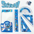 thumbnail image 1 of Disney Stitch 4pcs Straight Scale Ruler Triangle Plate Measurer Stationary Set Students School Supplies Accessories Kawaii Gift, 1 of 6