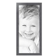 thumbnail image 2 of ArtToFrames 12" x 27" Tungsten Picture Frame, 12x27 inch Gray MDF Poster Frame (WOM-4640), 5 Pack, 2 of 6
