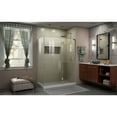 thumbnail image 2 of DreamLine Unidoor-X 48 3/8 in. W x 34 in. D x 72 in. H Frameless Hinged Shower Enclosure in Brushed Nickel, 2 of 10