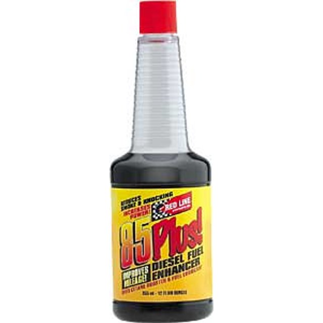 Red Line Oil Fuel Additive 70802 For Diesel; Cetane Booster; Single; 12 Ounce Bottle; Treats Up To 100 Gallons; 85 Plus Fuel Additive
