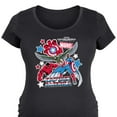 thumbnail image 3 of Marvel Captain America: Brave New World - Sticker Style - Maternity Scoop Neck Tee, 3 of 5