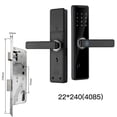 thumbnail image 2 of Smart Door Lock Biometric Fingerprint Remote Unlocking Keyless Card Password Lock Electronic Door Lock ,Integrated Smart Home, 2 of 8