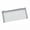Gray N, variant on Guodhu Transparent Mesh Single Pencil Case, Large Capacity Visible Stationery Rectangular Pouch, Stain Resistant Lightweight Pen Bag for Student Office Home Daily Use(White O)