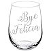 thumbnail image 2 of MIP Wine Glass Goblet Bye Felicia (17 oz Stemless), 2 of 2
