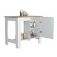 thumbnail image 2 of Wooden Kitchen Island with 1 Door, 2 of 4