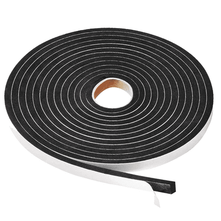 

Foam Insulation Tape Self Adhesive Weather Stripping for Doors and Windows Sound Proof Soundproofing Door Seal Weatherstrip Cooling Air Conditioning Seal Strip