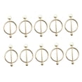 thumbnail image 4 of IDEANATEGRATE 10Ud Clips Dorados Para Esquinas De Ropa Para Decorar Camisetas Y Pañuelos Con Estilo, 4 of 8