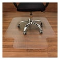 thumbnail image 1 of Office Chair Mat for Carpet – Computer Desk Chair Mat for Carpeted Floors – Easy Glide Rolling Plastic Floor Mat for Office Chair on Carpet for Work  Home  Gaming with Extended Lip, 1 of 9